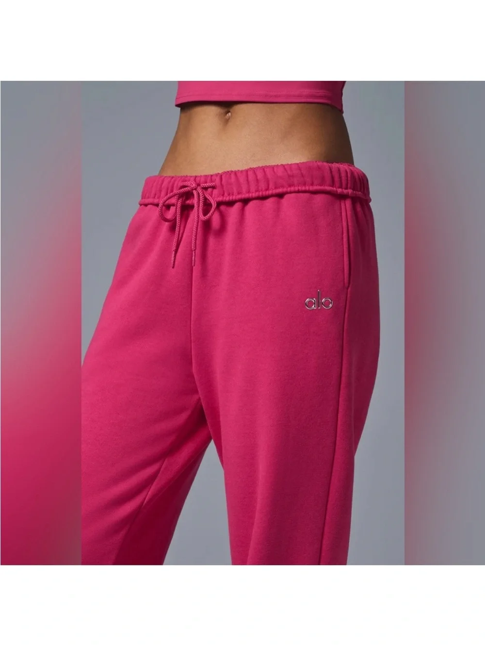 Alo Yoga Accolade Pink Summer Crush Sweatpants Sz S 4-6 U5013RG Rare
